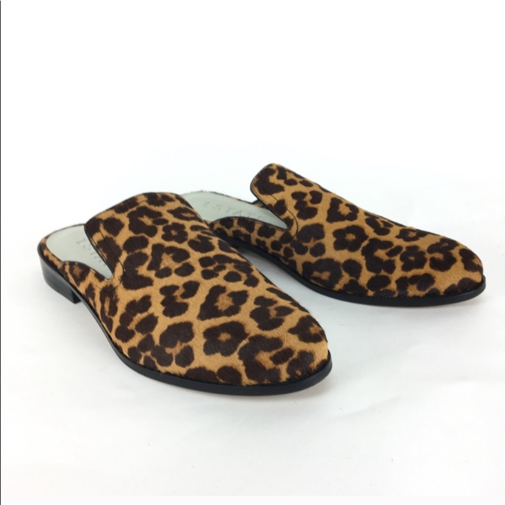 1. State Facia Leopard Print Loafers NWOB